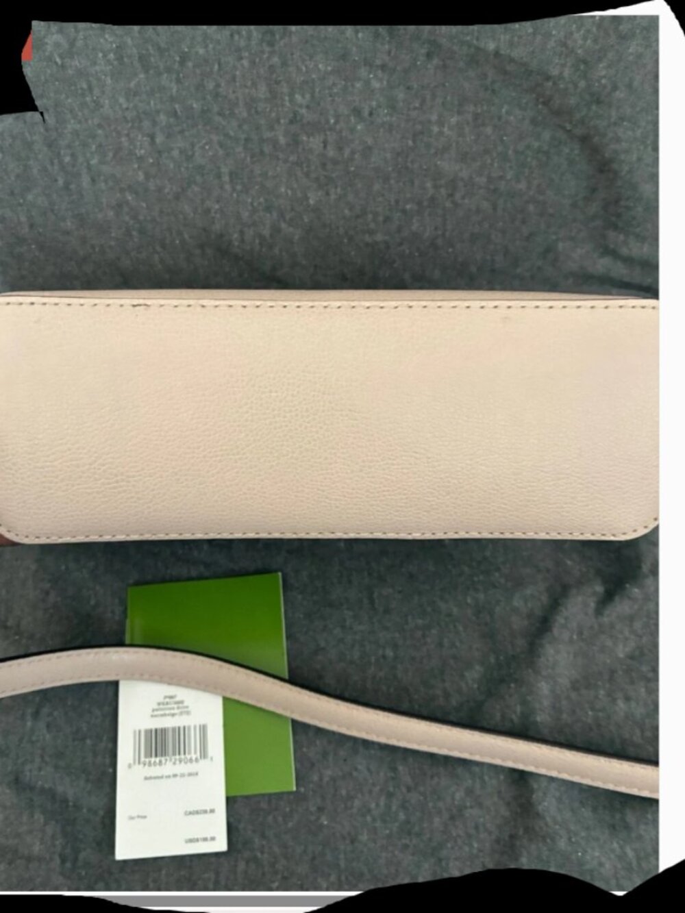 Kate Spade Pebbled Leather Blush Crossbody Bag – NWT – Elegant, Feminine, Everyd - Picture 7 of 7